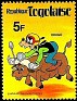 Togo 1980 Walt Disney 5 F Multicolor Scott 1003